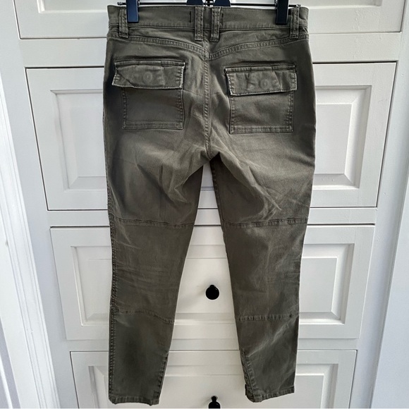 Madewell Cotton Olive Pants - Picture 3 of 3